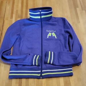 BDG Purple and Yellow Striped Knit